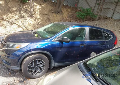 2016 Honda Cr-V Se из США, поврежденный, VIN 2HKRM4H43GH640730